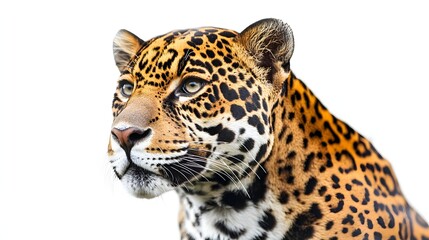 Majestic Jaguar Close Up Portrait Showing Rosette Pattern