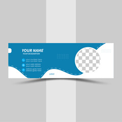 modern email signature design template