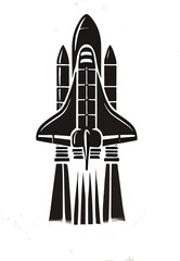 space shuttle vector