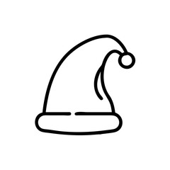 santa hat icon design
