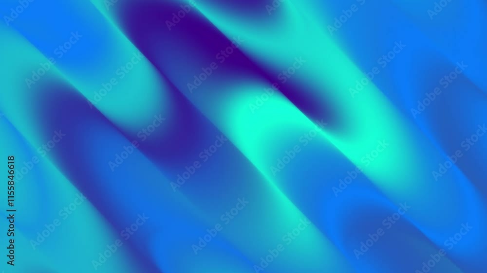 Poster futuristic liquid wave gradient background with dynamic light trails in motion.
