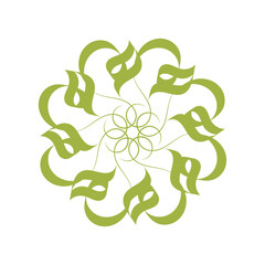 abstract  arabic calligraphy art background