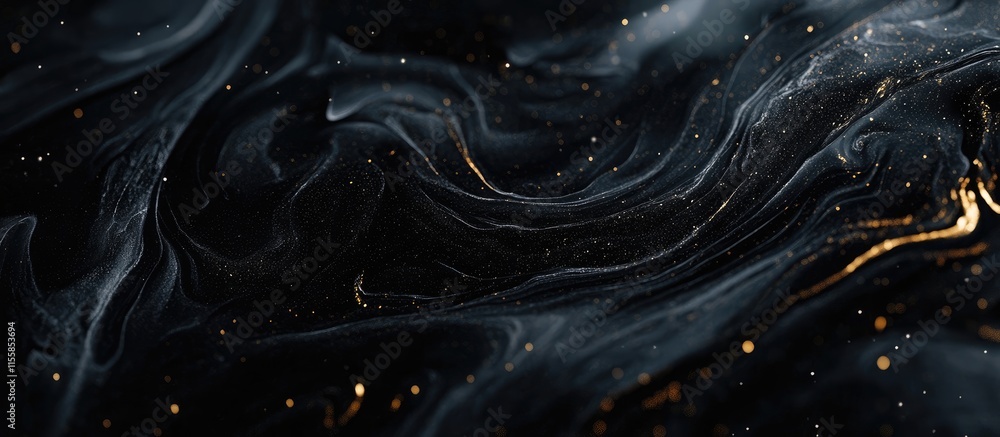 Poster elegant black marble texture featuring subtle veining and ample space for personalized text or graph