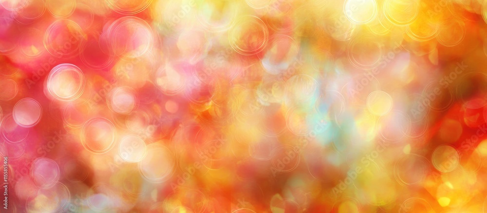 Poster vibrant abstract digital background with soft blur and colorful bokeh effect ideal for creative over