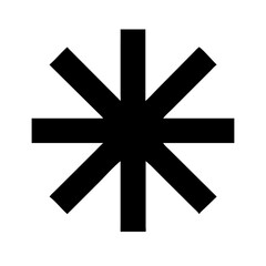 asterisk icon design