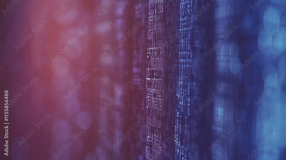 Poster technology digital data abstract background