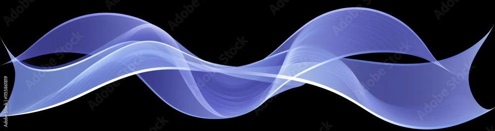 Poster futuristic point wave. dynamic wave on an abstract background. connecting background. abstract wave.