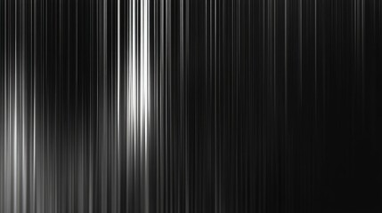 Obraz premium Abstract Black Data Transfer Background with Vertical Lines for Technology and Network Concepts in Digital Environments