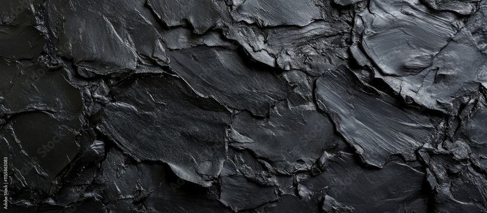 Aufkleber black textured background with rough surface ideal for wall art or digital use featuring ample space