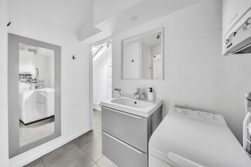 modern bathroom interior