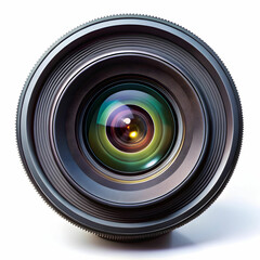 A sleek camera lens designed for precision