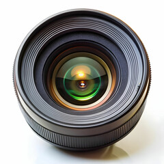A sleek camera lens designed for precision