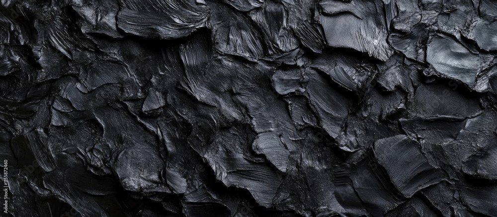 Poster black rough textured background with dark tones ideal for wallpaper and design projects featuring em