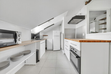 modern kitchen interior