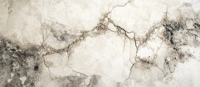 Aerial view of arid cracked earth showcasing tan and gray hues ideal for themes of drought and environmental change.