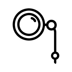 monocle icon design