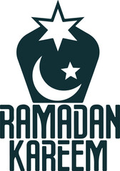 Ramadan Kareem Typography T Shirt Design, Ramadan Kareem Design