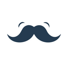 mustache icon design