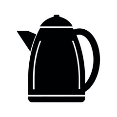 Electric Kettles Silhouette icon vector design