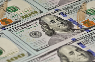 Images of banknotes of various countries. american dollar photos.