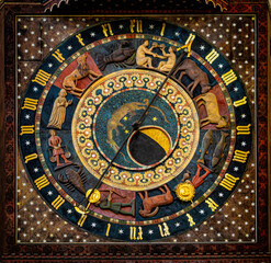 Zodiac and astrological calendar in the Church of the Virgin Mary in Gdansk
