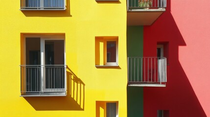 Obraz premium Vibrant Urban Construction with Professional Equipment