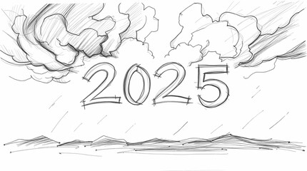 Fototapeta premium 2025 art design