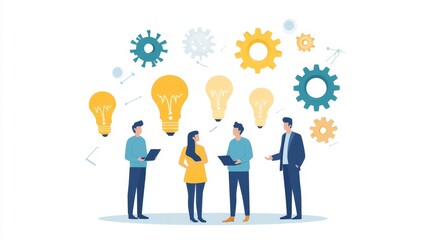 Teamwork and Collaboration for Creative Solutions and Innovative Ideas