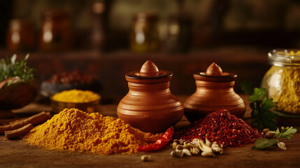 Fototapeta premium Delicious Indian Curry Dish for Menu and Online Listings