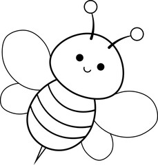 cute kawaii bee