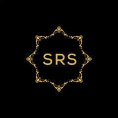 Letter SRS creative logo design vector