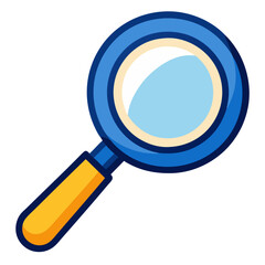 magnifying glass icon design