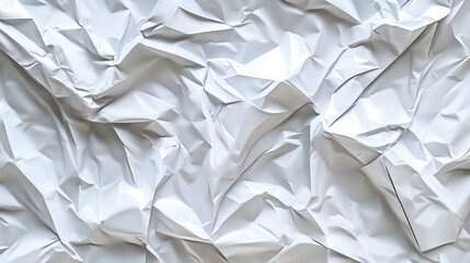 Obraz premium Abstract holographic background showcasing modern design. Crumpled foil-like texture with reflective surface symbolizes chaos, transformation, and fluidity. Futuristic and vibrant aesthetic