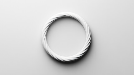 Minimalistic design featuring a single circle centered on a blank canvas symbolizing focus simplicity unity with negative space evoking balance or chaos depending on interpretation caption area on sid