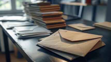 Modern email newsletter layout design with clean, professional aesthetic