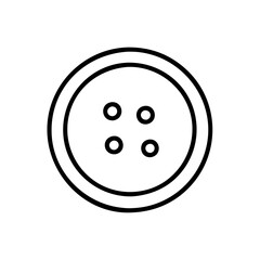 cloth button icon design