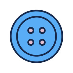 cloth button icon design