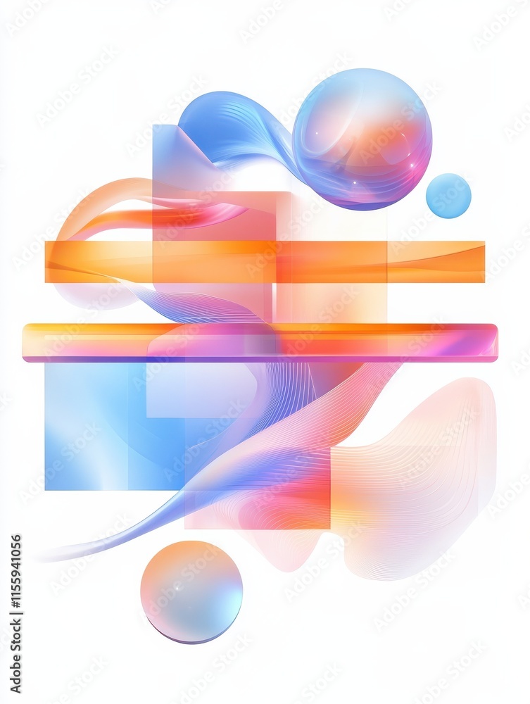 Poster website navigation bar abstract concept vector illustration set. pr events, sponsoring web page, ui 