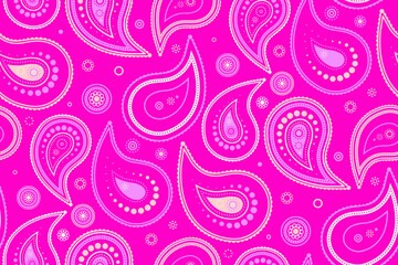 Springtime swirling, exotic wrapping. Paisley swirl by meadow botany. Silk endless by boteh decor.