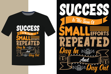 Motivation T-Shirt design mockup 