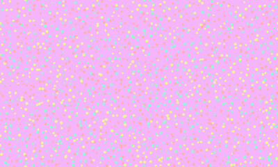 Vector dotted pattern with colorful geometric circles. Perfect for textile, seamless wallpapers, and trendy abstract backgrounds for modern design.