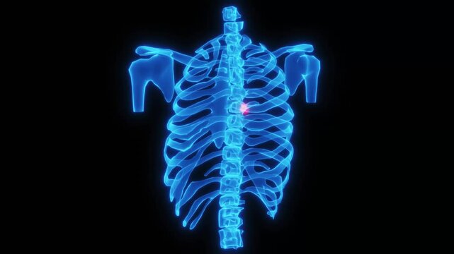 pulsating dull pain in the ribs skeletal rotate