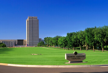 State Capitol building Bismarck North Dakota