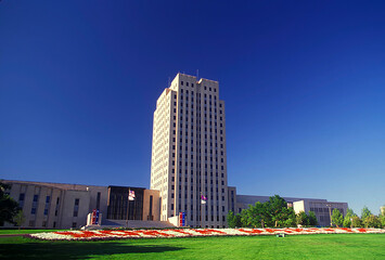 State Capitol building Bismarck North Dakota