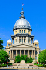 Fototapeta premium Illinois State Capitol Building Springfield Illinois USA