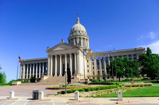 Fototapeta Oklahoma City Capitol Building