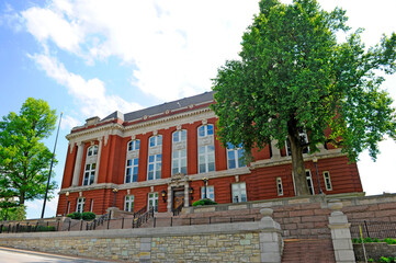 Stste Supreme Courtof Missouri  Building Jefferson City Missouri where the laws for the state of Missouri are intrepretate and ligtigated