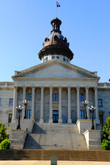 Obraz premium Columbia South Carolina Buildings Statues and Landmarks on the State Capitol Capital grounds SC