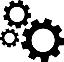 Setting key icon. Simple setting tool flat vector icon for web design on white background. service icon. Settings and repair, service sign - stock vector. Mechanic spanner vector.