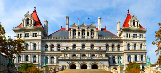 Obraz premium State Capitol Building Statehouse Albany New York NY Capital